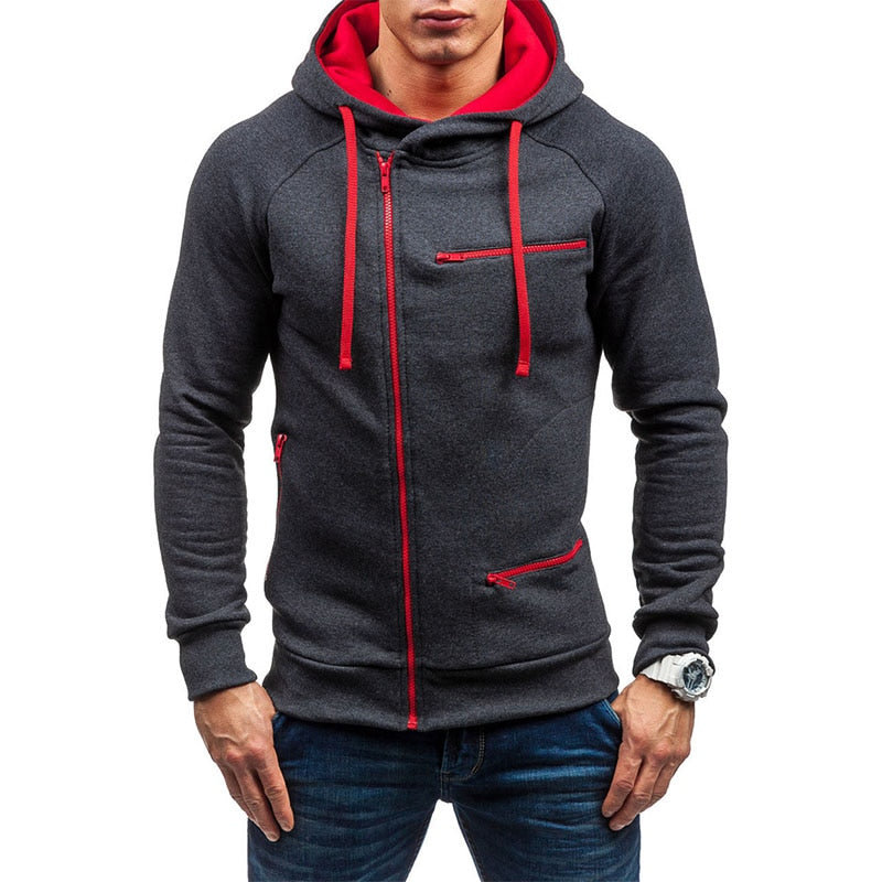 Edmund | Zipper Hoodie med Lommer
