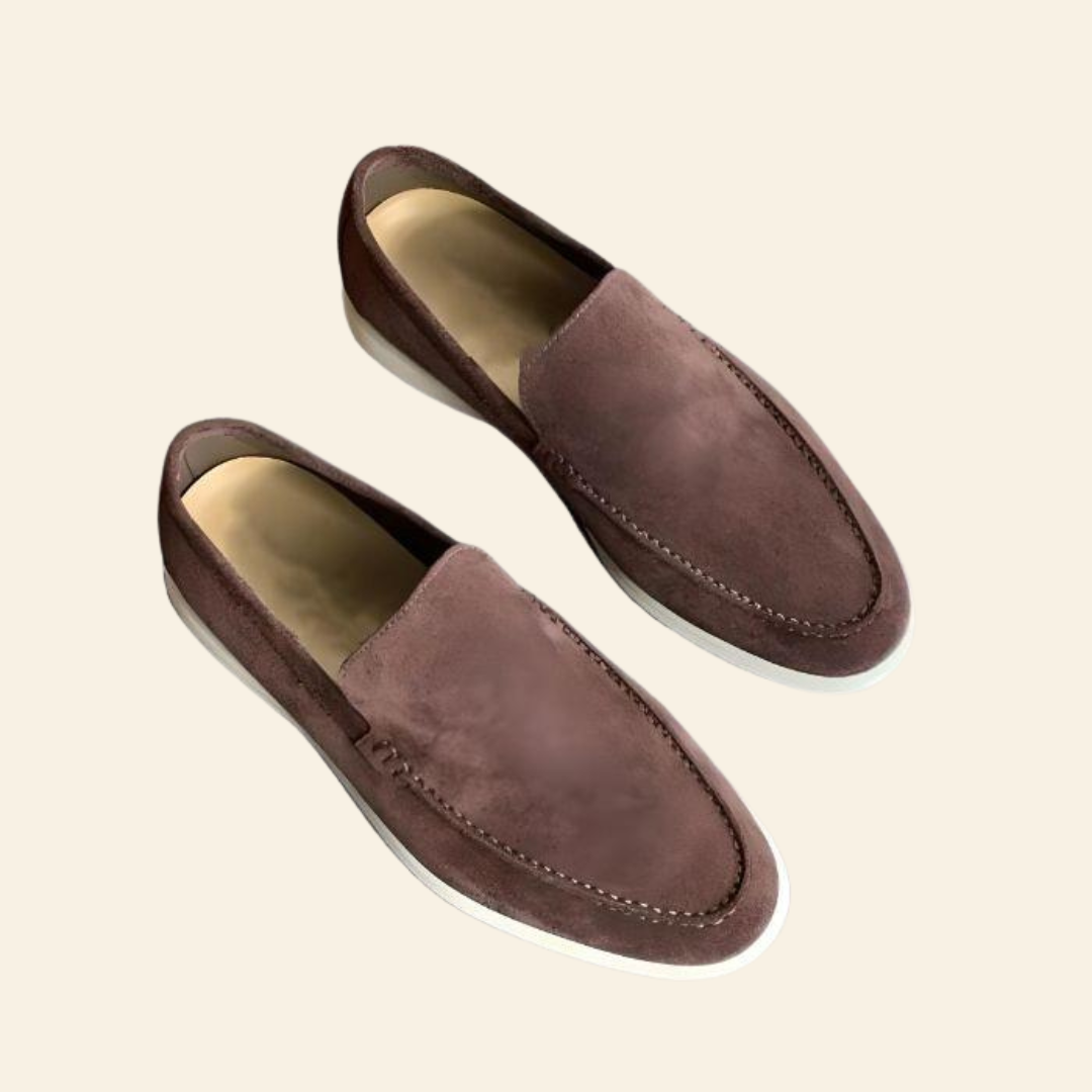 Herre Komfortable Slip-On Loafers Støttende Polstret Fodtøj 11