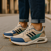 Herre Retro Sporty Sneakers Komfortable Polyesterblanding 1