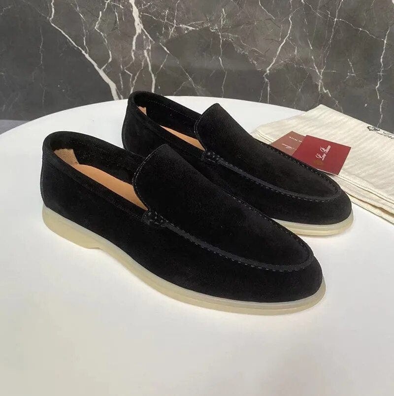 Herre Sko Elegant Loafers Komfortabel Læder 0
