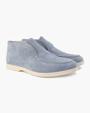Herre Suede Loafers Komfortabel Læderindsats 9