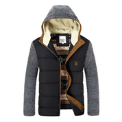 Herre Vinterjakke Elegant Komfort Polyester 0