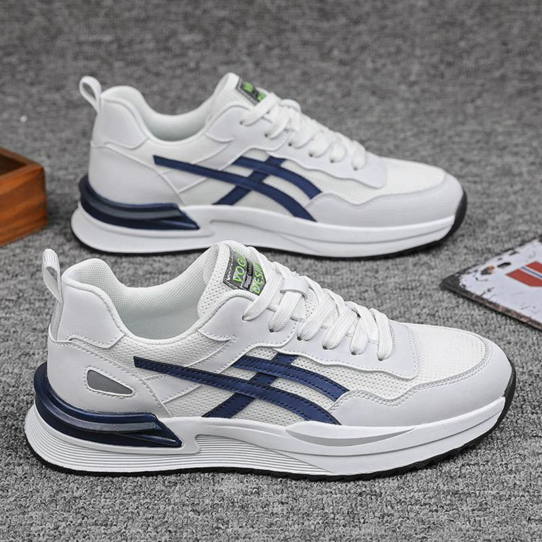 Herre åndbare løbesko i behagelig meshblanding 4