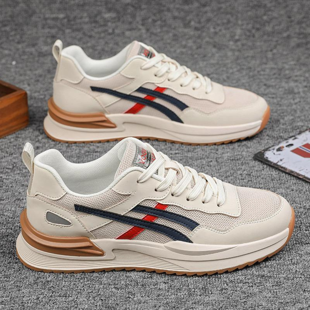 Herre åndbare løbesko i behagelig meshblanding 5