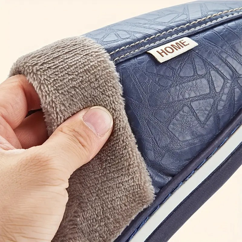 Herre hjemmesko med varmt for | Komfortable og skridsikre 3