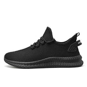 Herre løbesko med åndbar strikket overdel i EVA-mellemsål 7