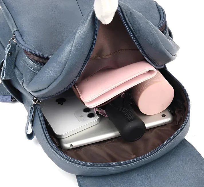 Herre rejserygsæk Rummelig rygsæk i slidstærkt stof 1