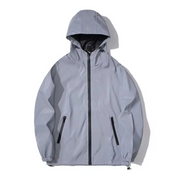 Herre softshelljakke med hætte | Overtøj 1