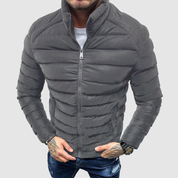 Herre vinterquiltet jakke | Slim fit 2
