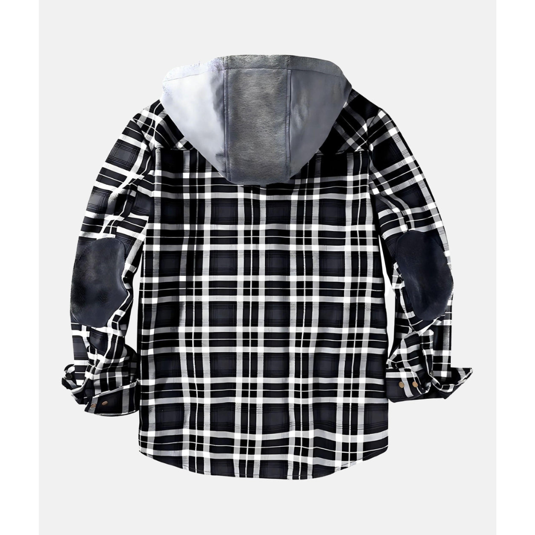 Herrejakke med ternet knaplukning | Vinter 6