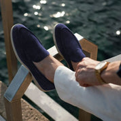 Herreslip-on loafers Komfortable memory foam læderblanding 1