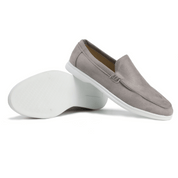 Herreslip-on loafers Komfortable memory foam læderblanding 10
