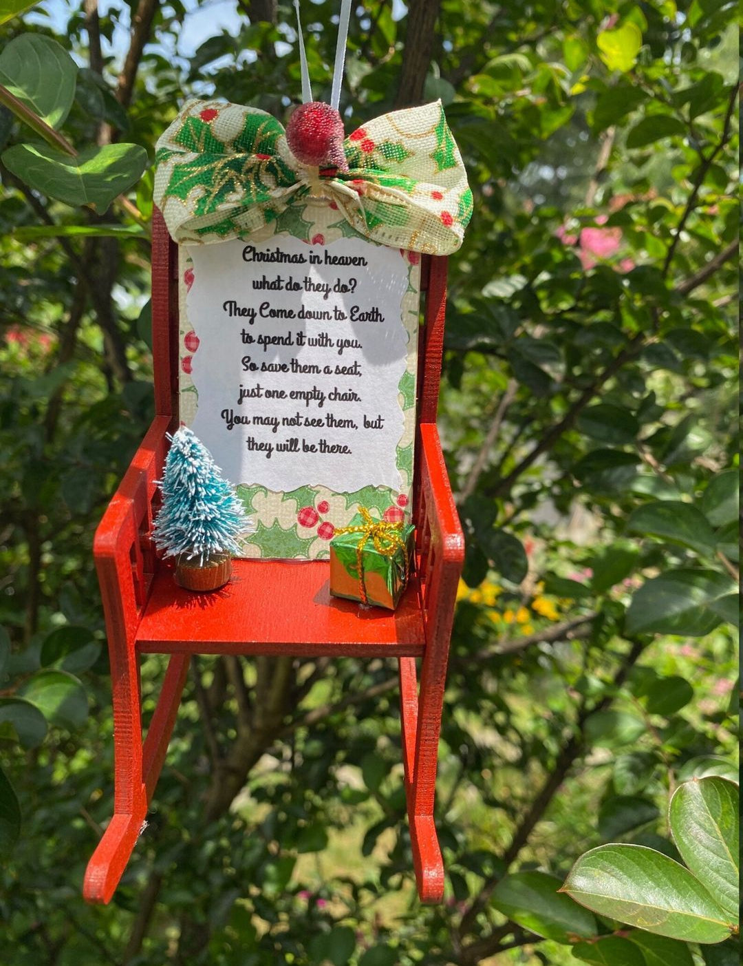 Himmelstol Julepynt Dekoration Nostalgistol 0