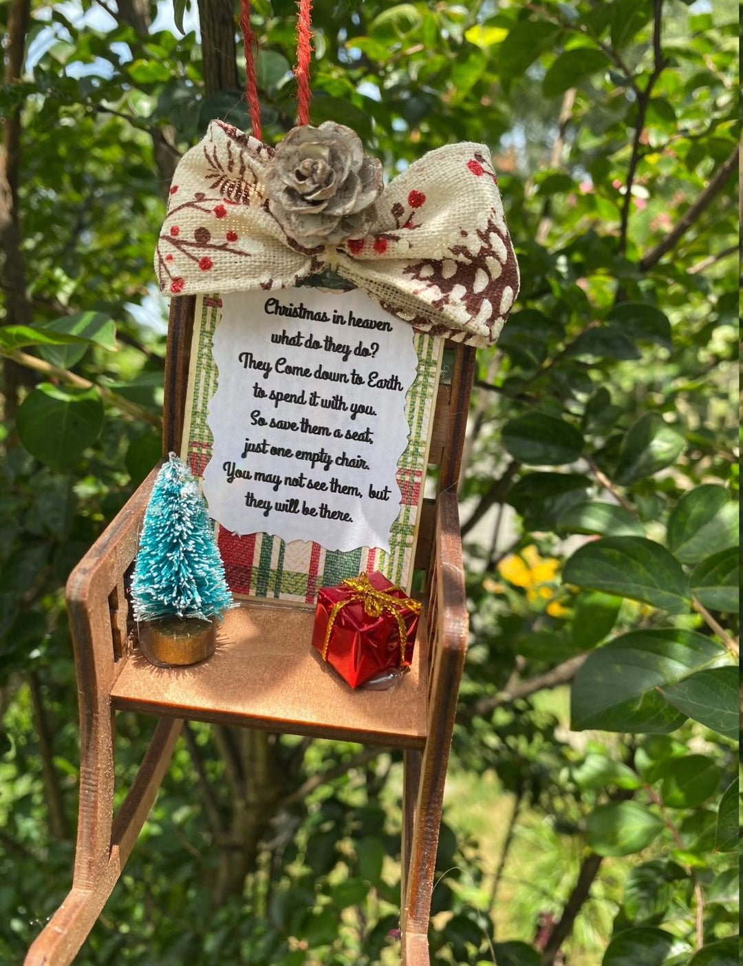 Himmelstol Julepynt Dekoration Nostalgistol 6