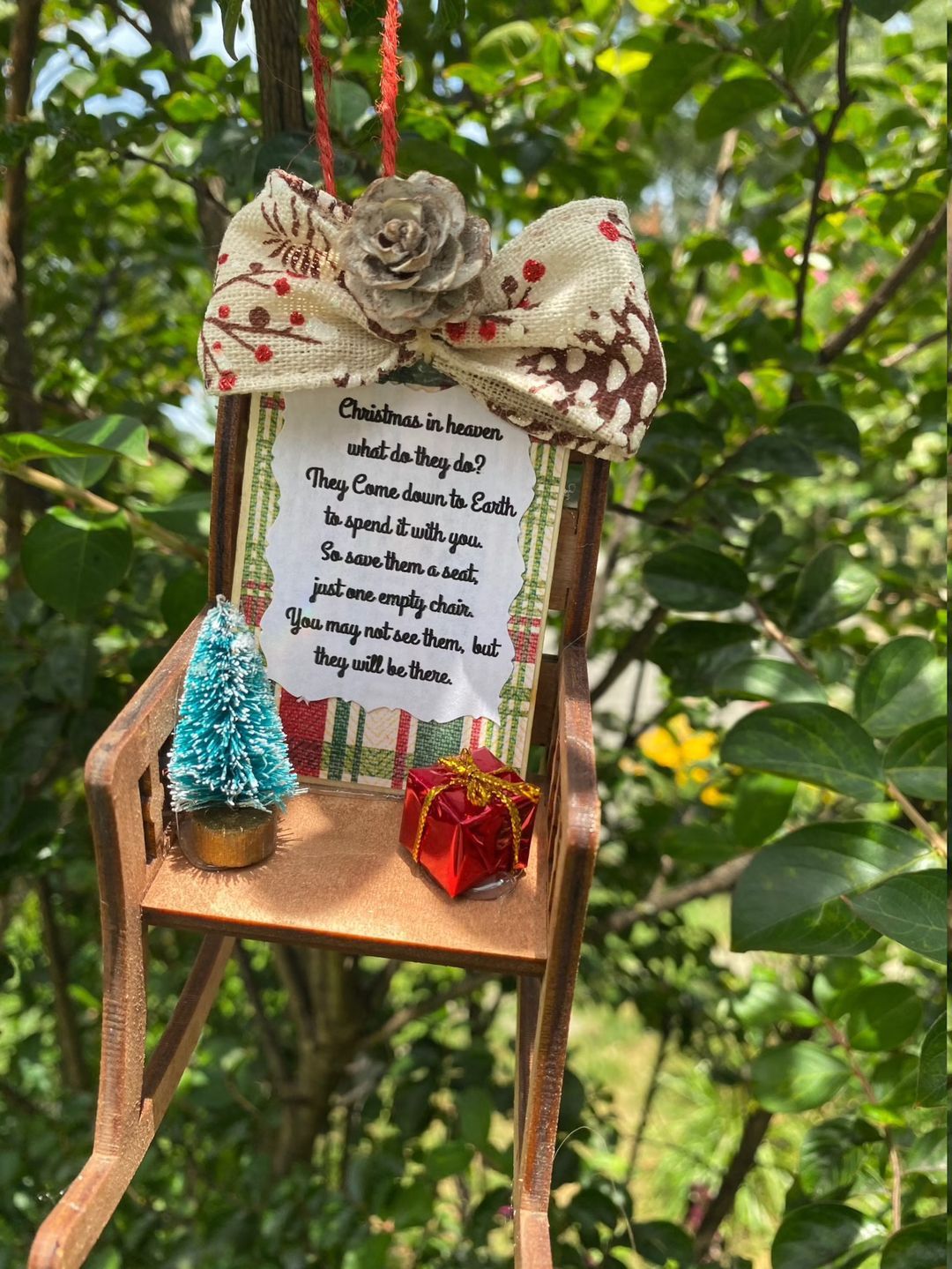 Himmelstol Julepynt Dekoration Nostalgistol 6