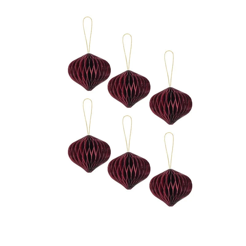 Honningblomst | Luksus papirkugledekoration til feriebegivenheder 5