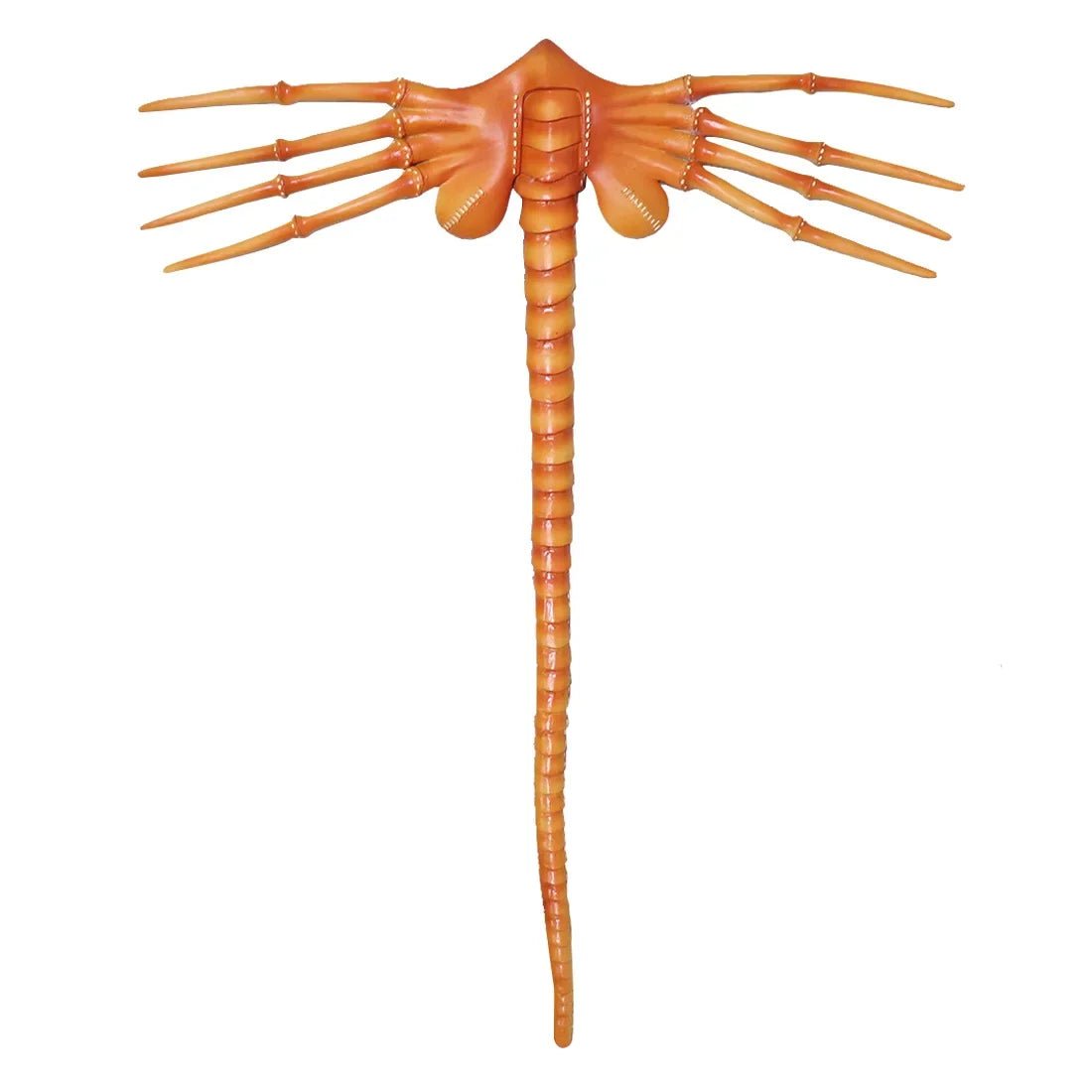 Horror gummi skræmmende halvansigt insektmaske - Halloween Alien ansigtskrammer kostume skorpionmaske fest cosplay rekvisitter 7