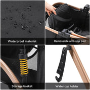 Hundeklapvogn og transportkasse 4