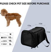 Hundeposebærer til små, mellemstore katte og hvalpe op til 7,5 kg 3