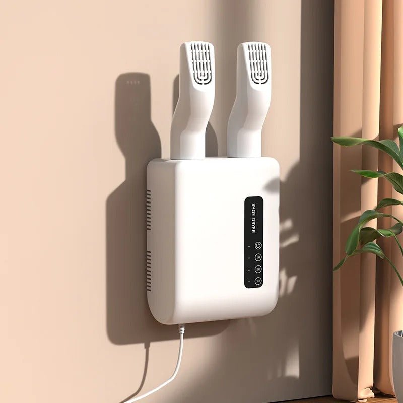 Hurtig støvletørrer & reducerer lugt & desinfektionsmiddel - Pladsbesparende skistøvlevarmer, alsidig rejsestøvlevarmer til hjemmet, rejser og vandreture 0