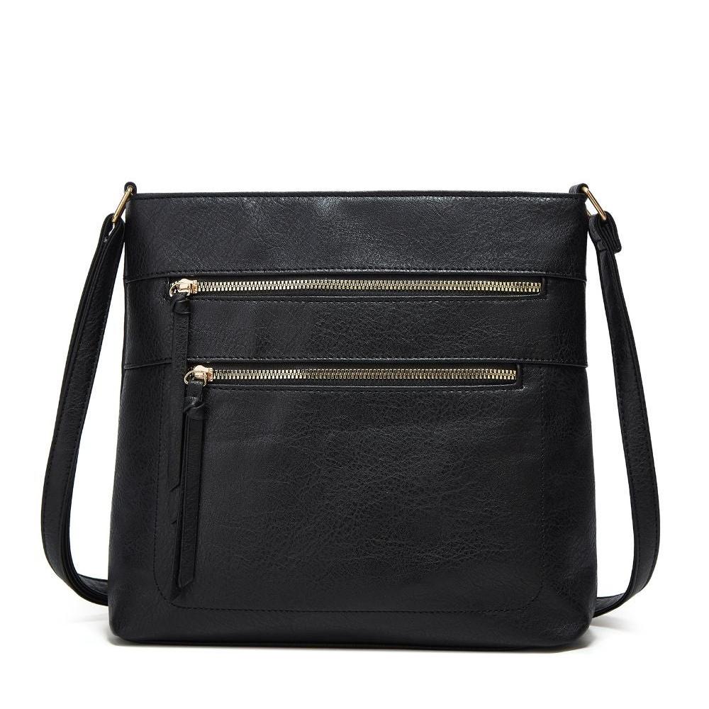 Nina | Stilfuld Læder Crossbody Taske