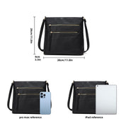 Nina | Stilfuld Læder Crossbody Taske