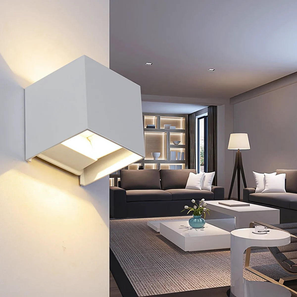 UrbanBeam | Moderne kube belysning til trapper og gangarealer