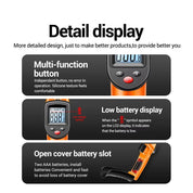 Infrarødt lasertermometer alt-i-én 7