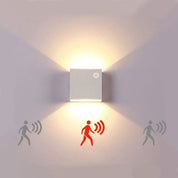 Intelligent LED-væglampe med bevægelsessensor til indendørs og udendørs brug 8