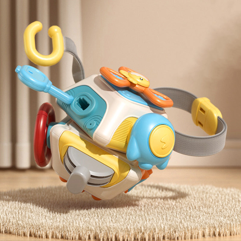 Interaktiv Montessori Busy Cube til småbørn – Pædagogisk og lærende legetøj for alderen 1-4 år 1