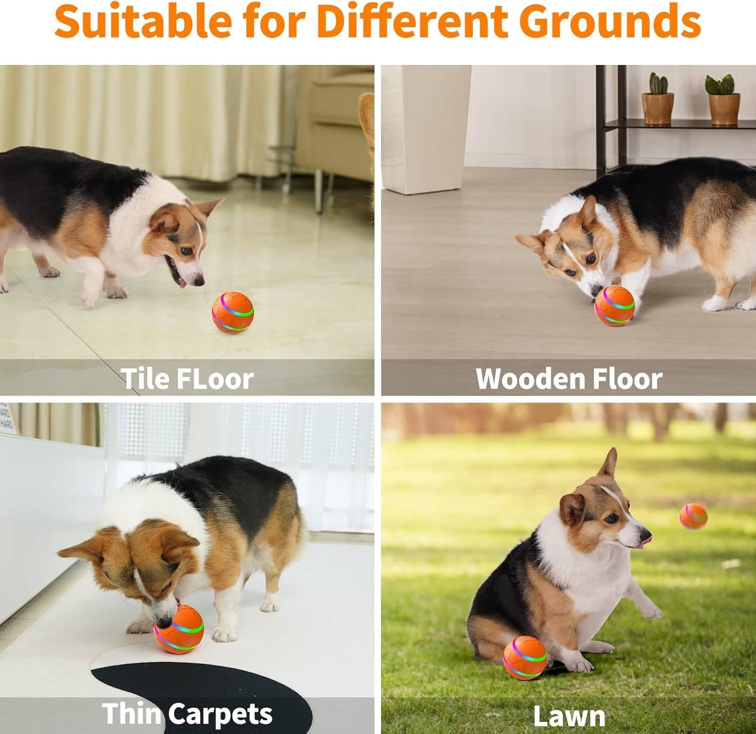 Interaktiv hundeboldlegetøj 7