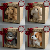 Interaktiv robothvalpelegetøj med gøen og gåfunktioner – Realistisk AI-kælehund til børn 1