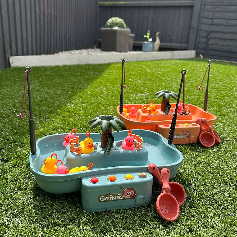 Interaktivt vandfiskespil for børn – andefangstaktivitet, der forbedrer motoriske færdigheder og kreativitet 1