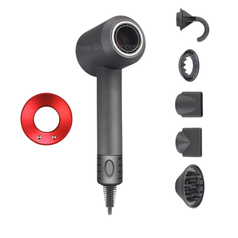 Ionisk stylingværktøj med bladløst design – Letvægts hårtørrer til en finish i salonkvalitet 7