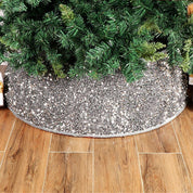 Julepailetdekoration til juletræ, paillettræskørt 1