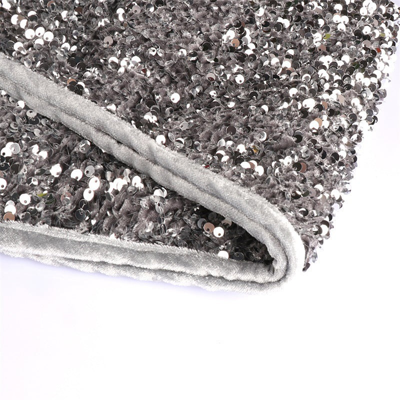 Julepailetdekoration til juletræ, paillettræskørt 3