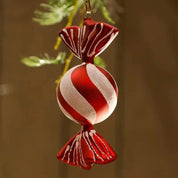 Julepynt - Festlige trævedhæng til juledekoration 1