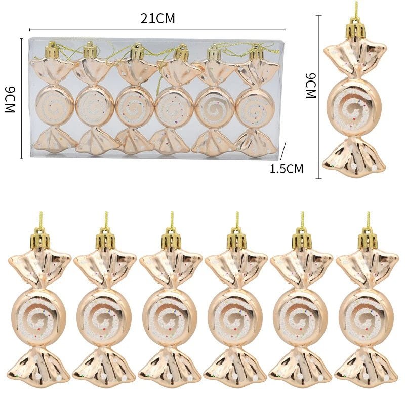 Julepynt - Festlige trævedhæng til juledekoration 14