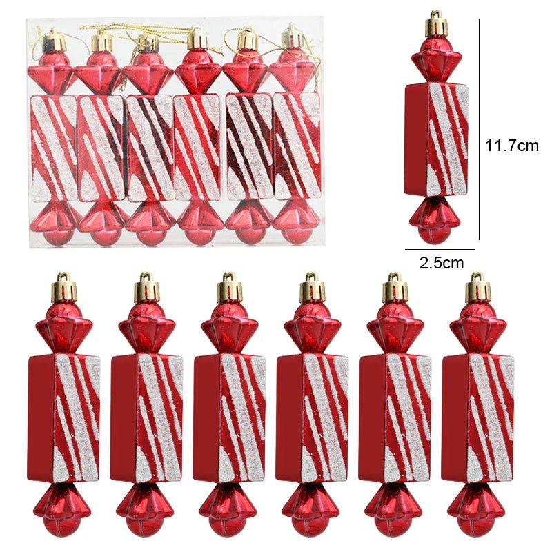 Julepynt - Festlige trævedhæng til juledekoration 17