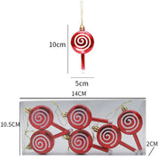 Julepynt - Festlige trævedhæng til juledekoration 29