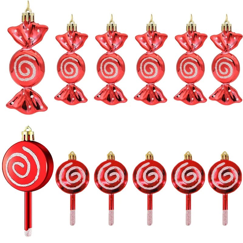 Julepynt - Festlige trævedhæng til juledekoration 3