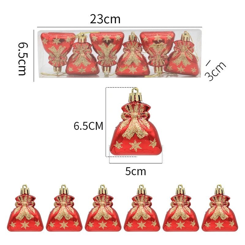 Julepynt - Festlige trævedhæng til juledekoration 35