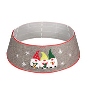 Julepyntet træforklæde 0