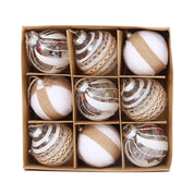 Juletræspynt | Dekorative hængende kugler til juleopsætning 3