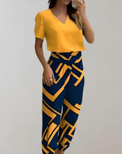 Alina - Stilfuldt Tredelt Kvindesæt til det Perfekte Look