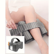 Justerbar benklemmepude med åndbar mesh-rem – Blød komfort til sidesovere, reducerer tryk, justerer rygsøjlen og forbedrer søvnen 1