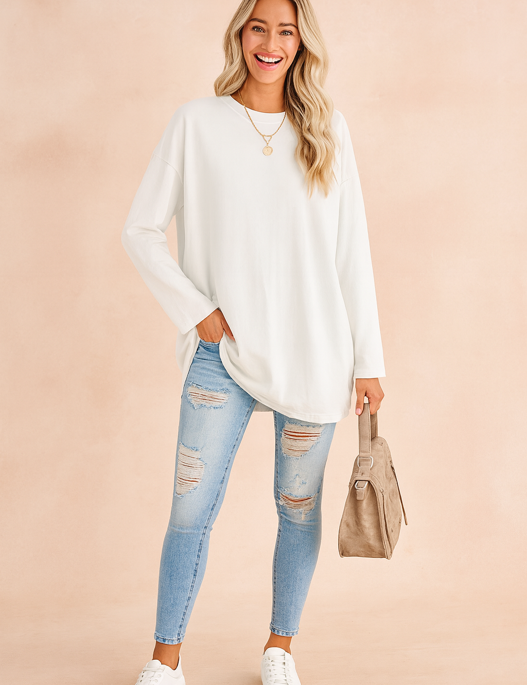 Kinga | Løs oversize sweater 10