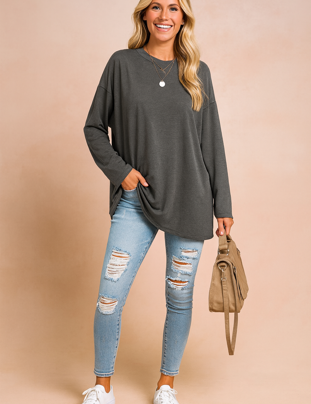 Kinga | Løs oversize sweater 8