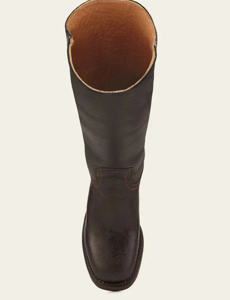 Klassiske damestøvler i læder med blokhæl – Holdbart håndlavet design for tidløs stil 4