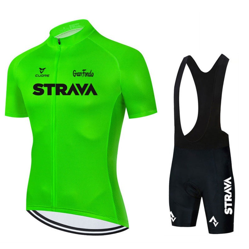 Kobe | Heren fietskledingset met shirt en bibshort 4